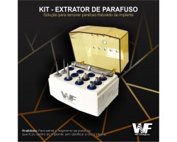Kit Extrator de Parafuso Quebrado