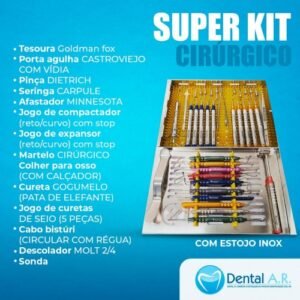 Super Kit Cirúrgico Supremo (Leia a descrição)