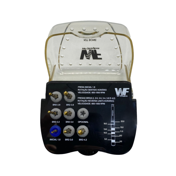 Cópia de Kit Bone Reamer Drills – (Kit Osseodensificação) WF Cirúrgicos