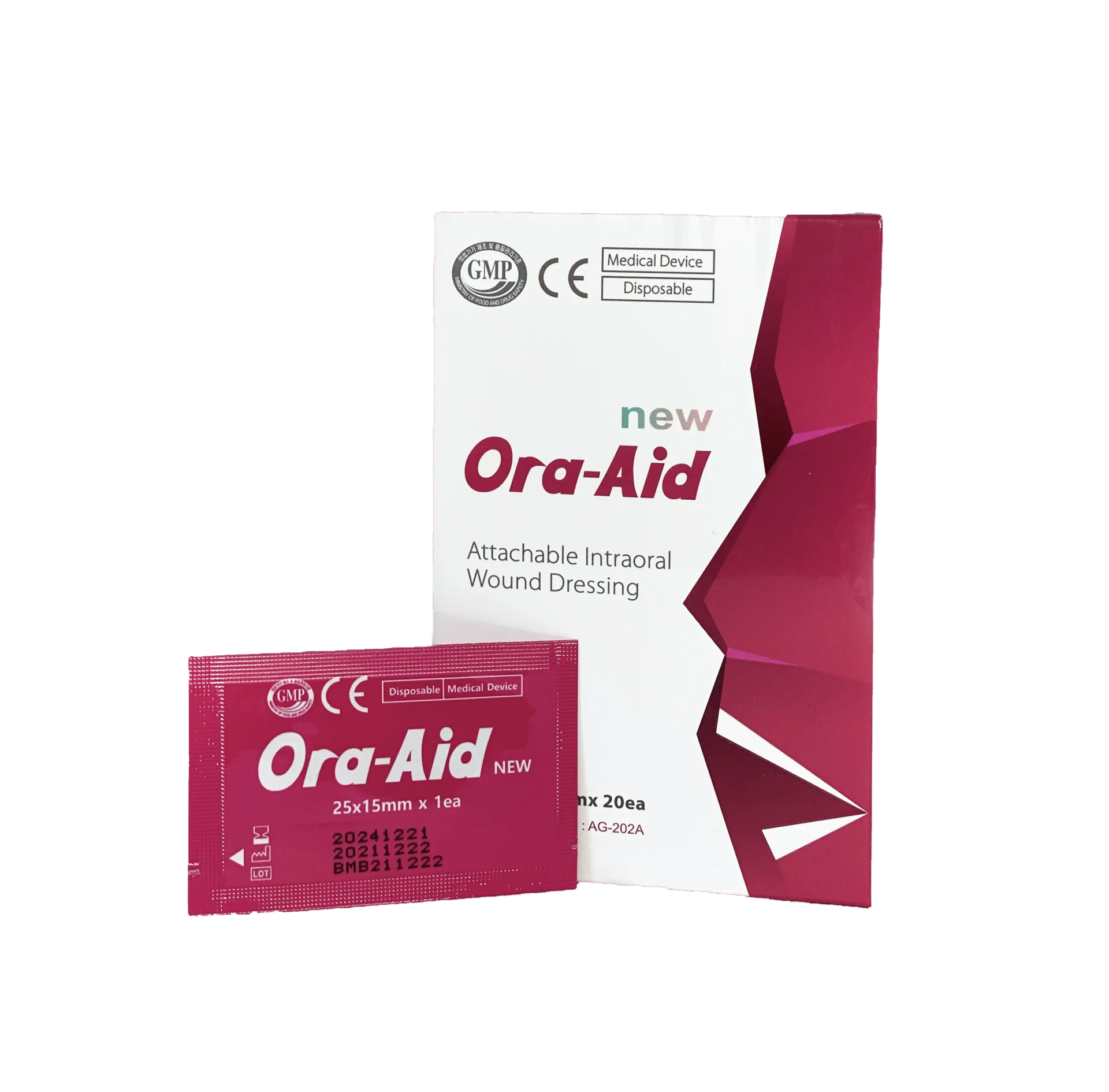 Ora-Aid Curativo Intra-Oral 25x15x1mm