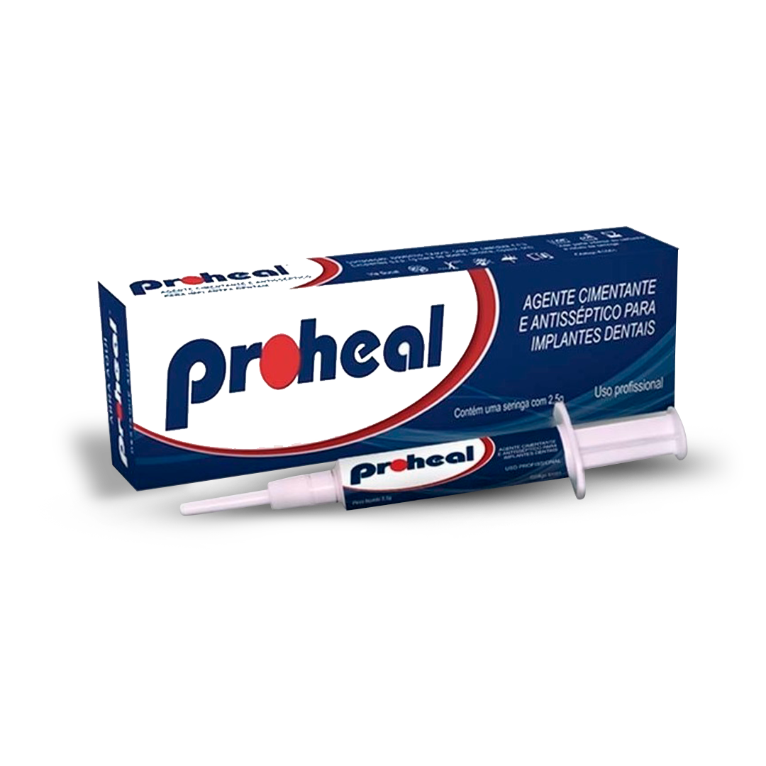 Proheal agente de preenchimento e antisséptico para implantes