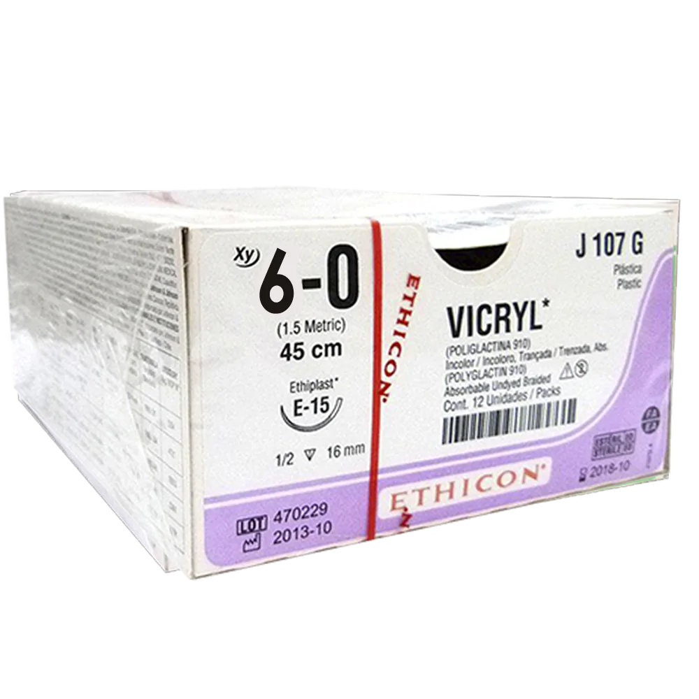 Fio de Sutura Vicryl - E-15 - Ethicon
