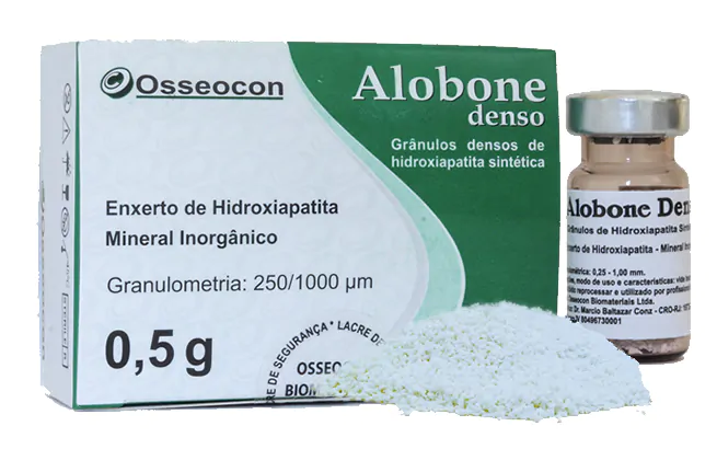 Enxerto Alobone Poros Sintético Hidroxiapatita Osseocon